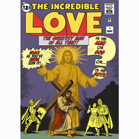 The Incredible Love - Silver Age Comic Christian Tee