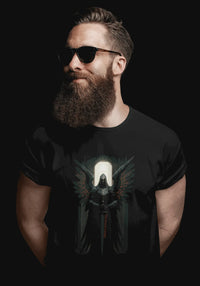 Keeper of the Way Angel at the Gate Christian Tee - Ctrl Alt Believe