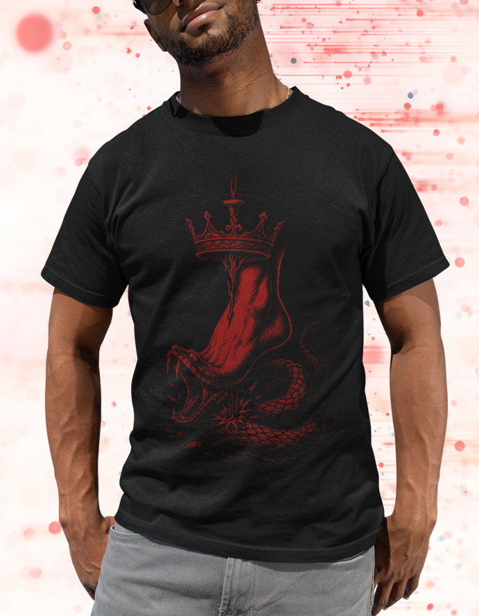 Crushed Serpent Crowned Son Genesis 3:15 Tee