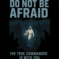 Do Not Be Afraid Christian Command Series T-Shirt