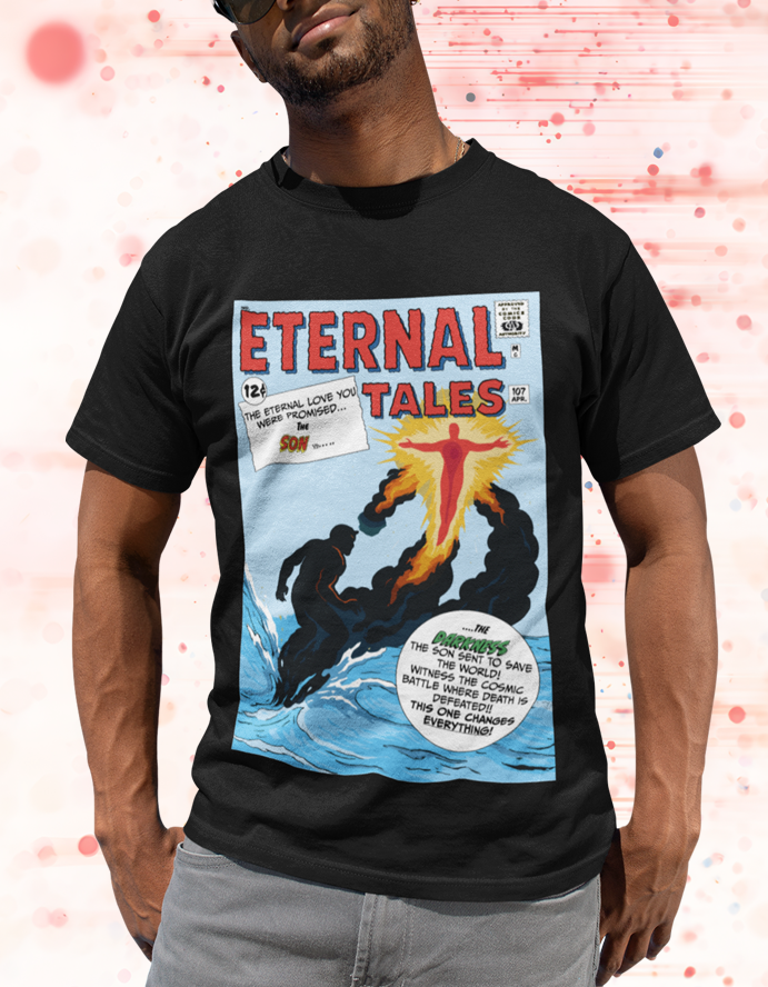 Eternal Tales: Light vs. Darkness Christian Tee