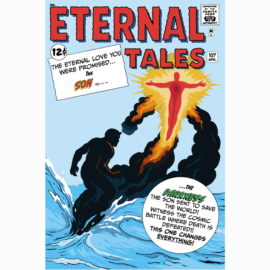 Eternal Tales: Light vs. Darkness Christian Tee