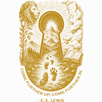 Further Up Further In Christian Faith Graphic Tee