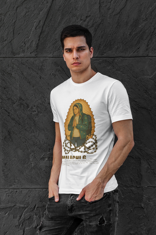 Virgin of Guadalupe Immigrant T-Shirt – Our Lady of the Journey
