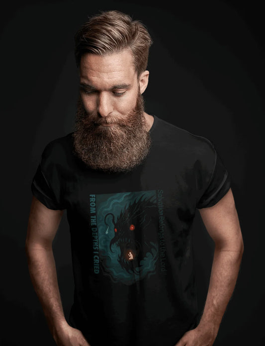 From the Depths Jonah & the Leviathan Christian Tee - Ctrl Alt Believe