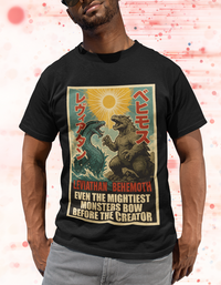 Leviathan vs Behemoth Kaiju Christian Tee | Kaiju Series Graphic Design