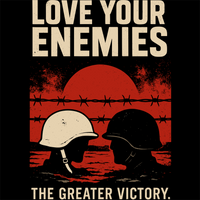 Love Your Enemies Matthew 5:44 Christian Command Tee