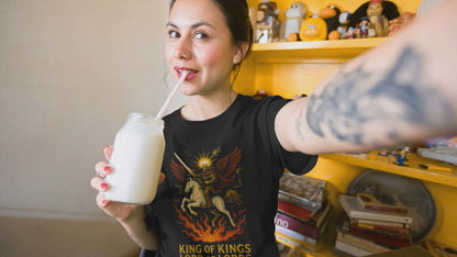 King of Kings – Rider on the White Horse (Revelation 19) Christian T-Shirt