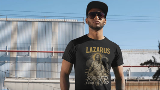 Lazarus – Raised from the Dead Graphic Tee | John 11:43–44