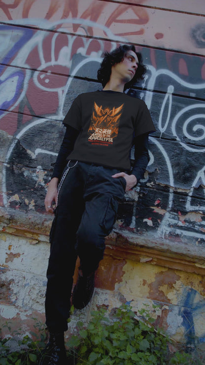 Angel of the Apocalypse Kaiju Christian Graphic Tee