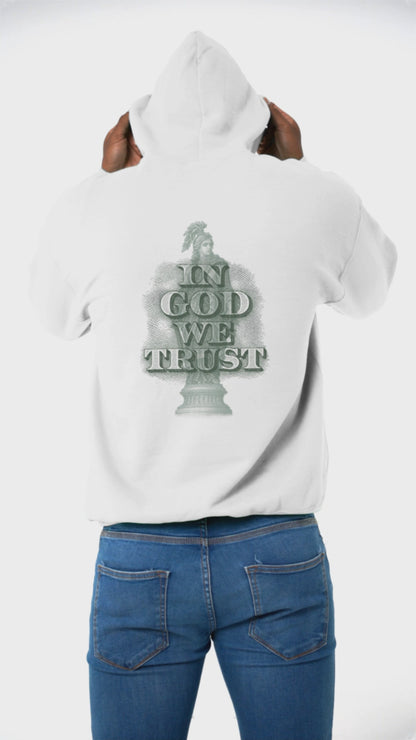 Inspirational Unisex Hoodie, Lightweight Sweatshirt for Faith, Gift for Church Events, Cozy Casual Wear, Religious Apparel