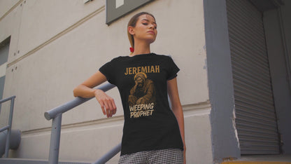Jeremiah Weeping Prophet T-Shirt, Unisex Graphic Tee, Biblical Inspired Apparel, Casual Wear, Unique Gift Idea