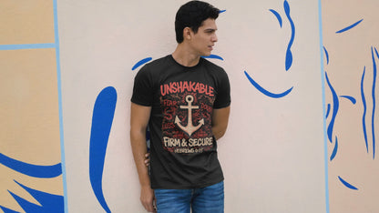 UNSHAKABLE – Graffiti Anchor Tee