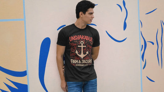 UNSHAKABLE – Graffiti Anchor Tee
