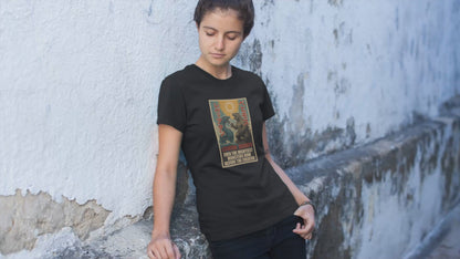 Leviathan vs Behemoth Women’s Kaiju Christian Tee