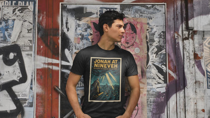 Jonah at Nineveh – Graphic Novel Mercy Tee