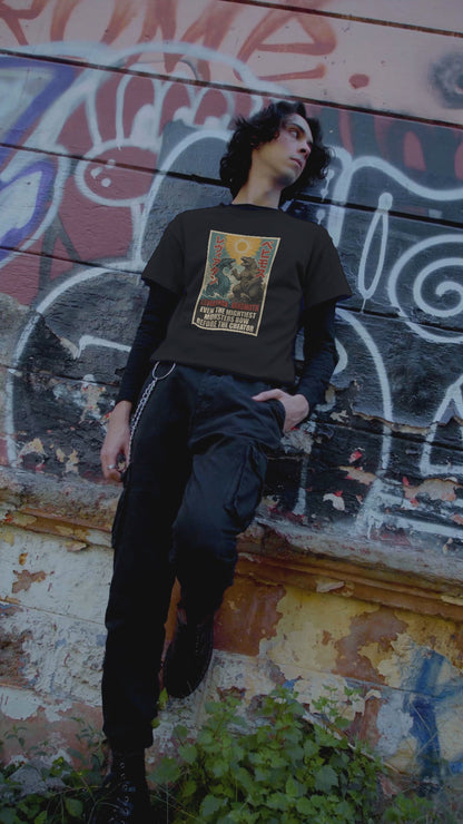 Nephilim Rises Kaiju Christian Graphic T-Shirt