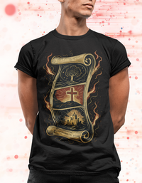 Scroll Still Unfolds Epic Biblical Saga Christian Tee