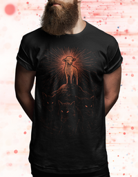 Among Wolves Christian Graphic T-Shirt
