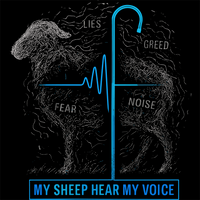 Shepherd’s Frequency John 10:27 Christian T-Shirt