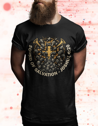 Sound of Salvation Joshua 6:20 Christian Graphic Tee