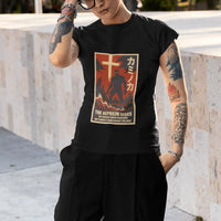 Nephilim Rises Women’s Kaiju Christian Graphic Tee - Ctrl Alt Believe