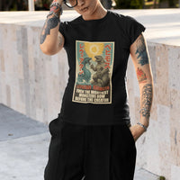 Leviathan vs Behemoth Women’s Kaiju Christian Tee - Ctrl Alt Believe