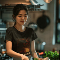 Lamb vs Dragon Women’s Kaiju Christian Graphic Tee - Ctrl Alt Believe