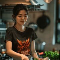 Angel of the Apocalypse Women’s Kaiju Christian Tee - Ctrl Alt Believe