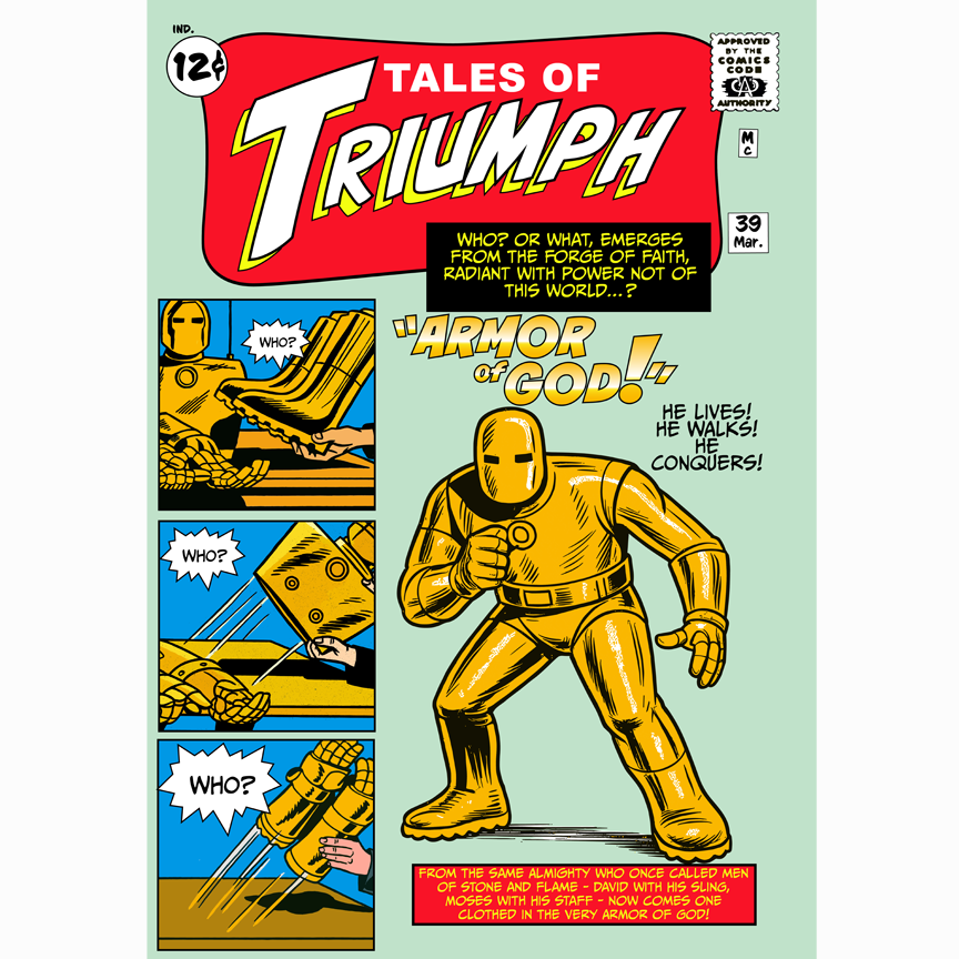 Tales of Triumph #39 - Armor of God Christian Tee
