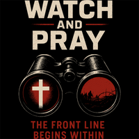 Watch and Pray Matthew 26:41 Christian Command Tee